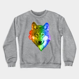 Wolf Pride - LGBTQIA+ Crewneck Sweatshirt